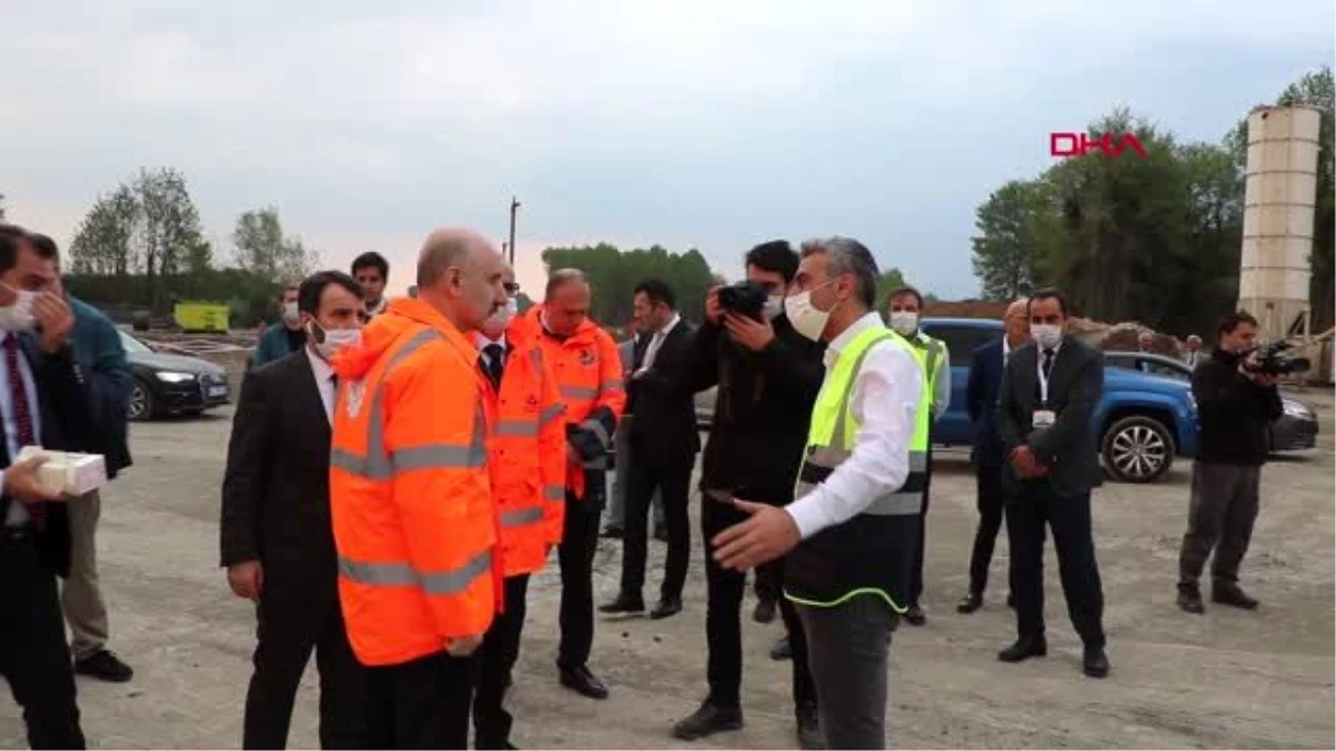 SAKARYA Bakan Karaismailoğlu, Kuzey Marmara Otoyolu için tarih verdi