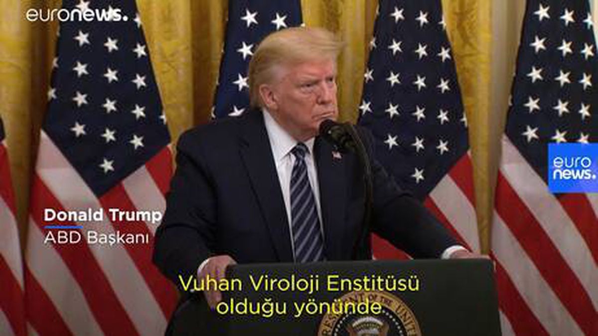 Trump: Koronavirüsün Çin\'deki laboratuvardan çıktığına dair kanıt gördüm