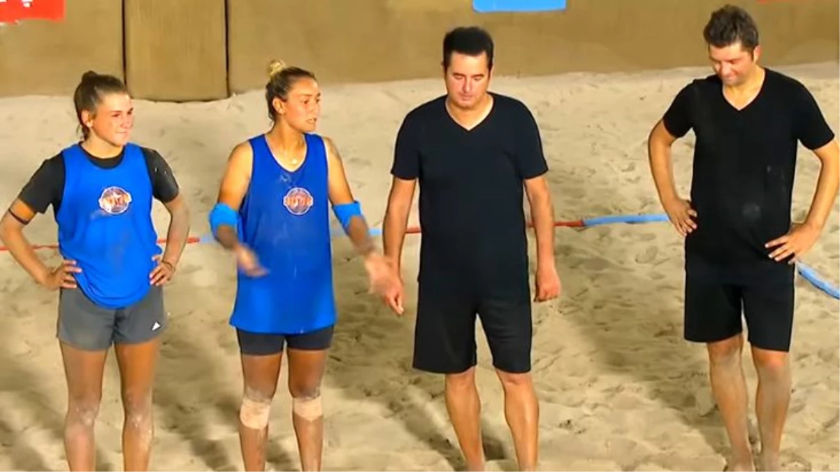 Voleybol maçını kaybeden Nisa ve Evrim, Acun Ilıcalı\'nın yemek teklifini reddetti