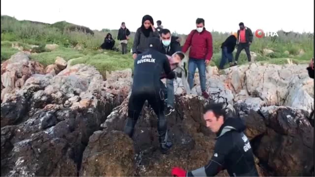 Yunanların ölüme terk ettiği göçmenleri Türk Sahil Güvenlik ekibi kurtardı