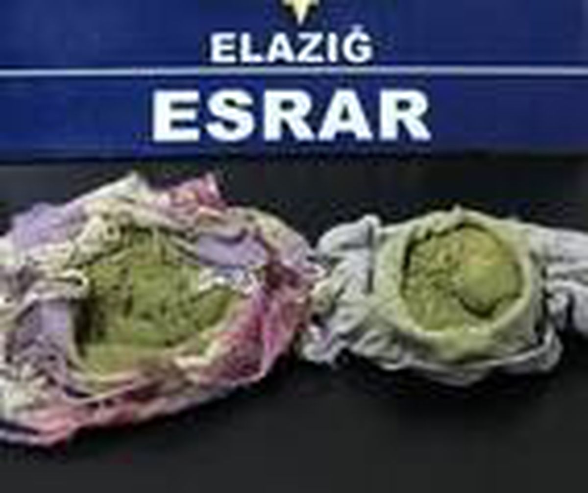 Elazığ\'da uyuşturucu ile mücadele