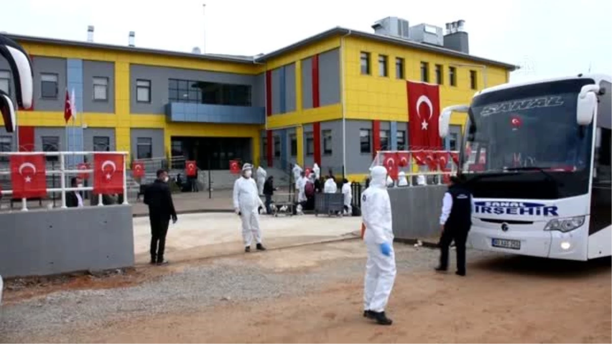 Kırşehir\'de karantina süresi dolan 252 kişi evlerine uğurlandı