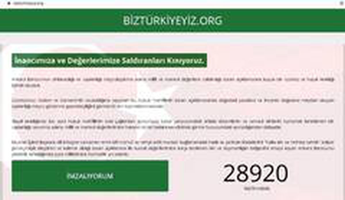 Malatya\'da STK\'lardan imza kampanyası