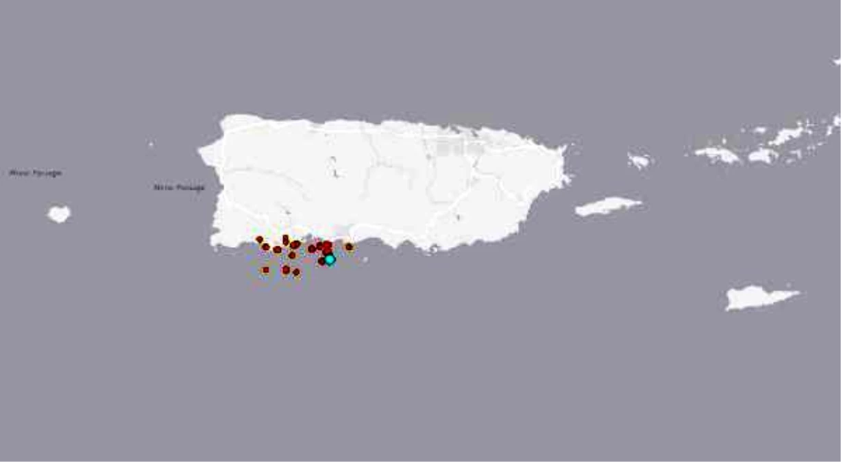 Porto Riko\'da 5.5 büyüklüğünde deprem