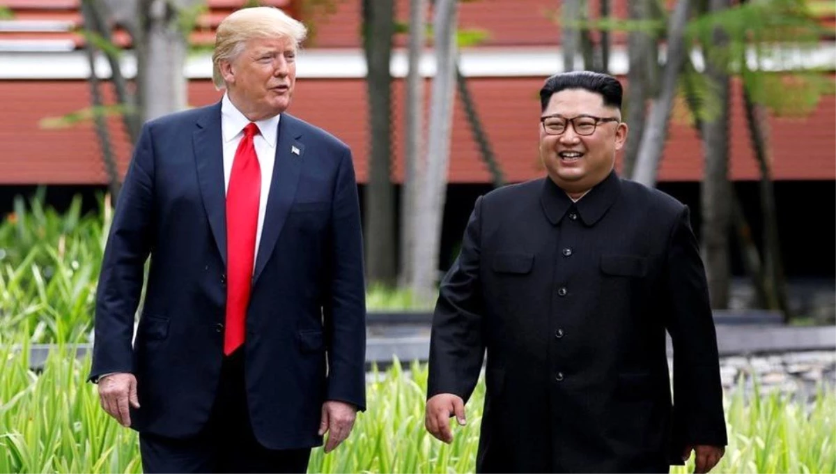 ABD Başkanı Trump, Kim Jong-un\'un fotoğraflarını gördüğü için memnun