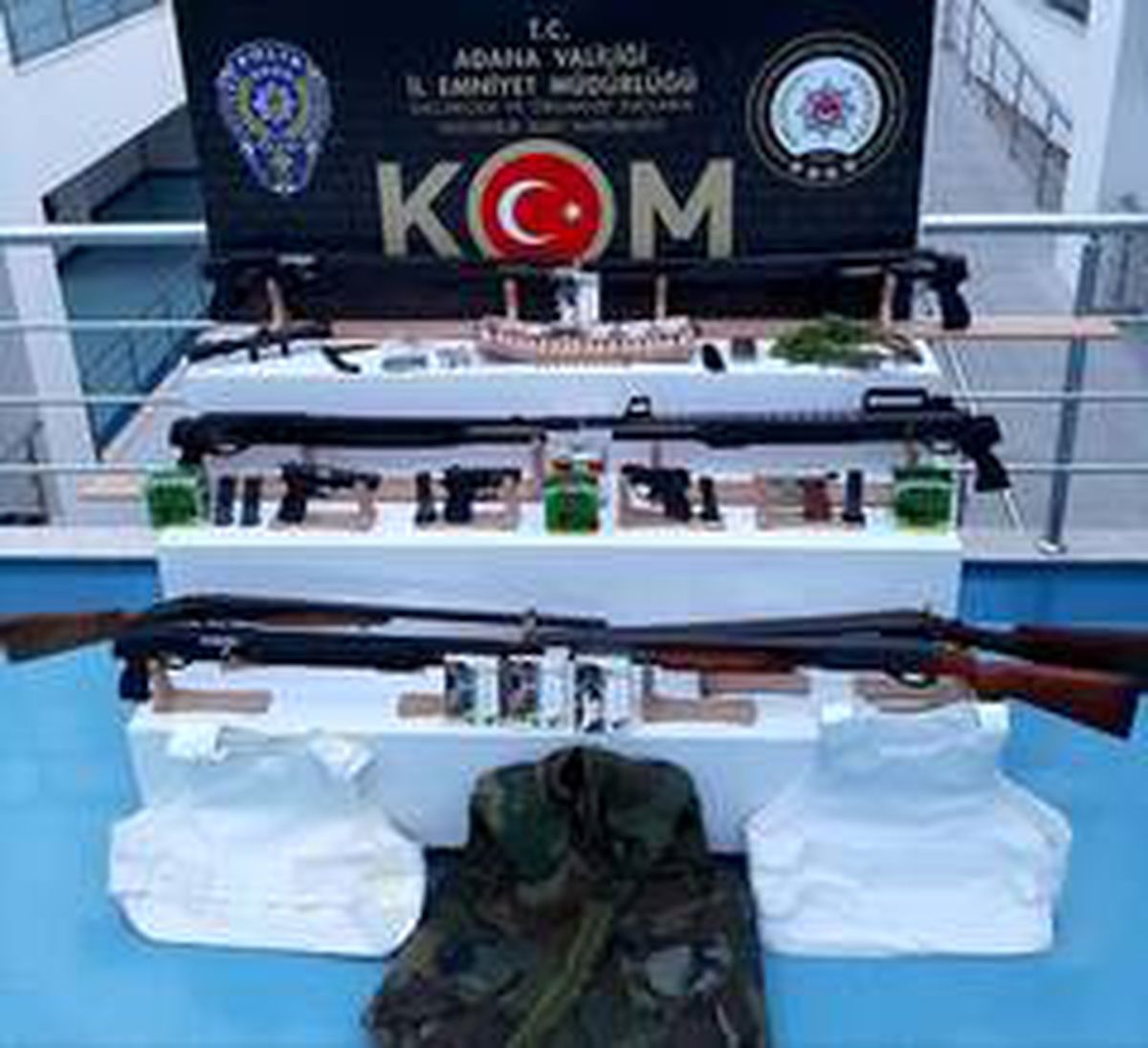Adana\'da silah kaçakçılığına 2 tutuklama