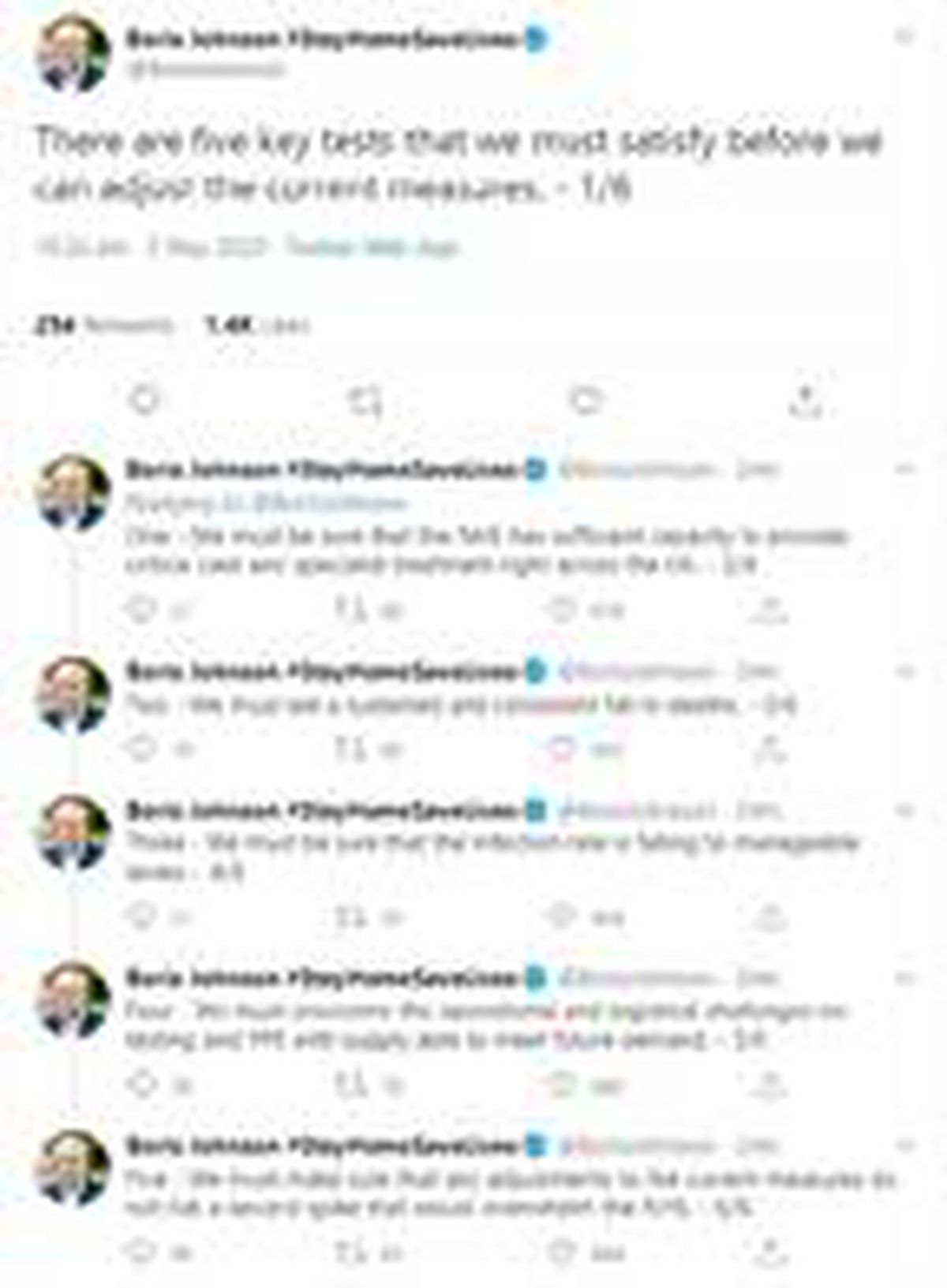 Boris Johnson, hayatın normale dönmesi için gereken 5 adımı açıkladı