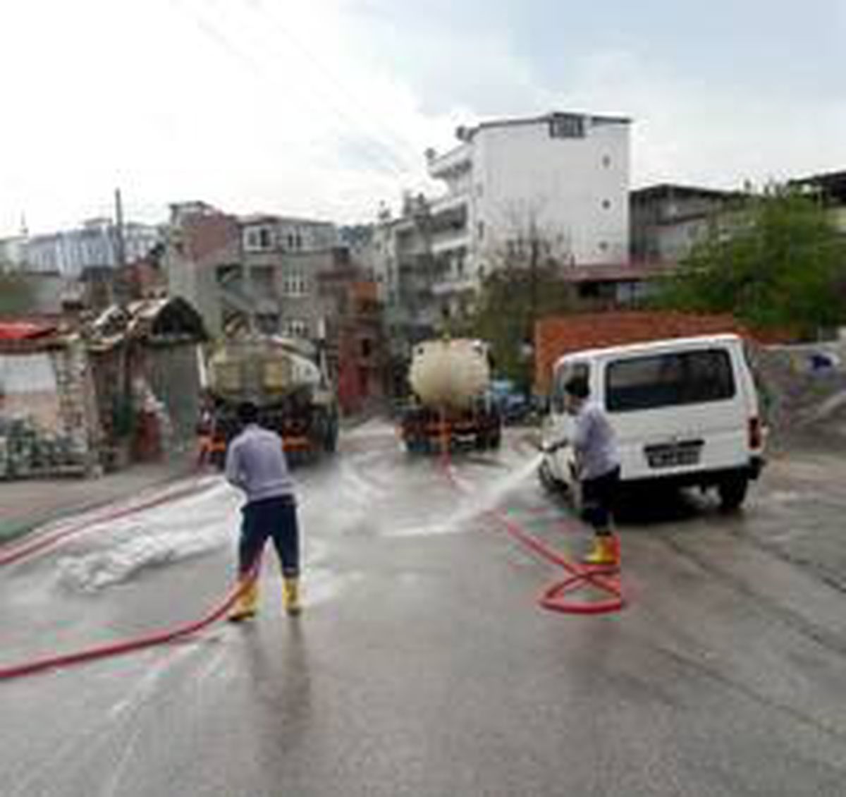 İlkadım\'da korona hassasiyeti devam ediyor