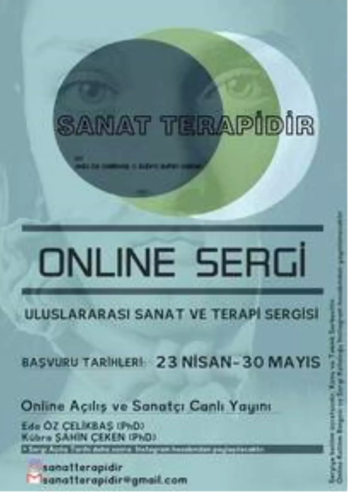 Öğretim üyeleri uluslararası online sergi açtı