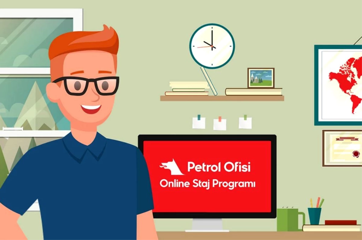 Petrol Ofisi\'nden online staj uygulaması