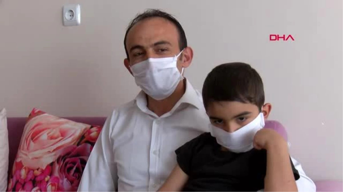 SİVAS 5 yaşındaki oğluyla koronavirüsü yenen baba: Dünyam başıma yıkıldı
