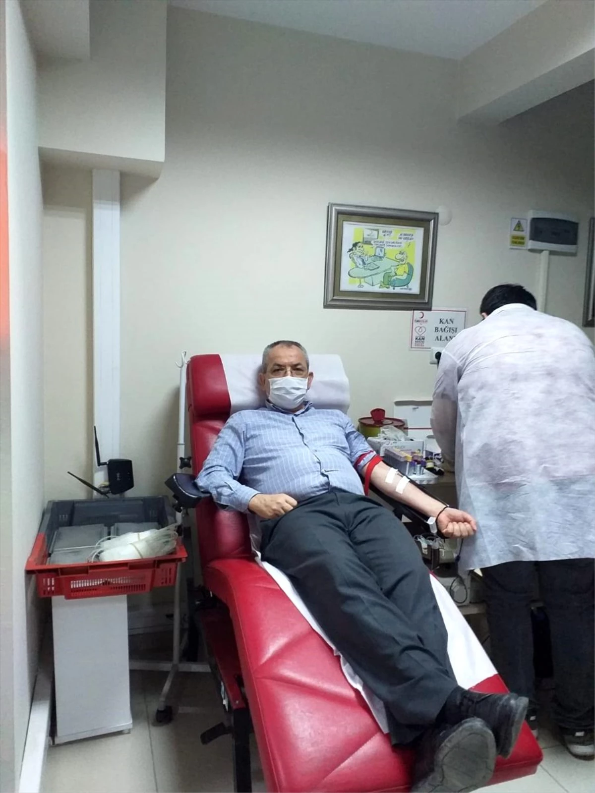 Tokat\'ta din görevlileri kan bağışında bulundu