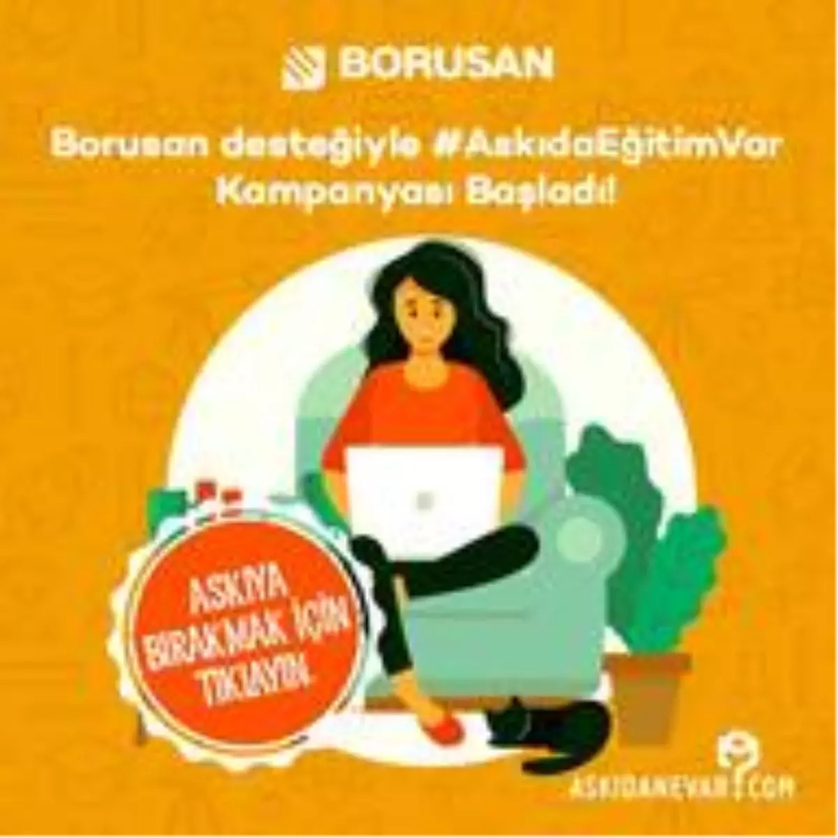 Borusan, #AskıdaEğitimVar projesini başlattı!