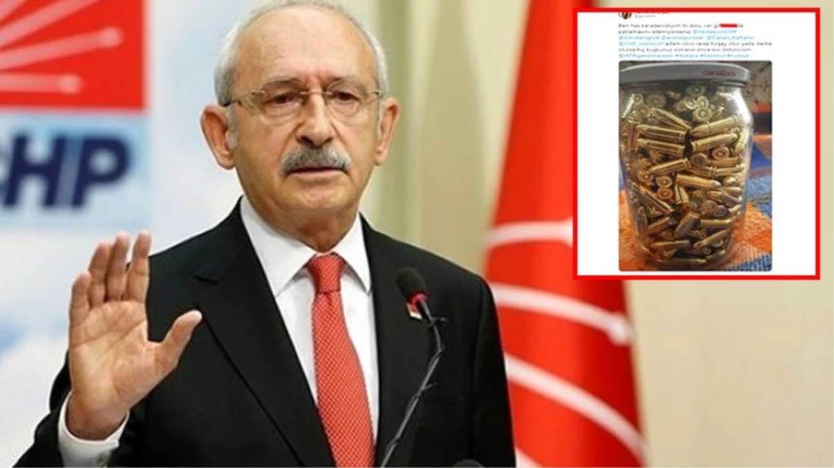 Kılıçdaroğlu, "mermili tehdit" paylaşımı yapan AK Parti Gençlik Kolları üyesi hakkında suç duyusunda bulundu