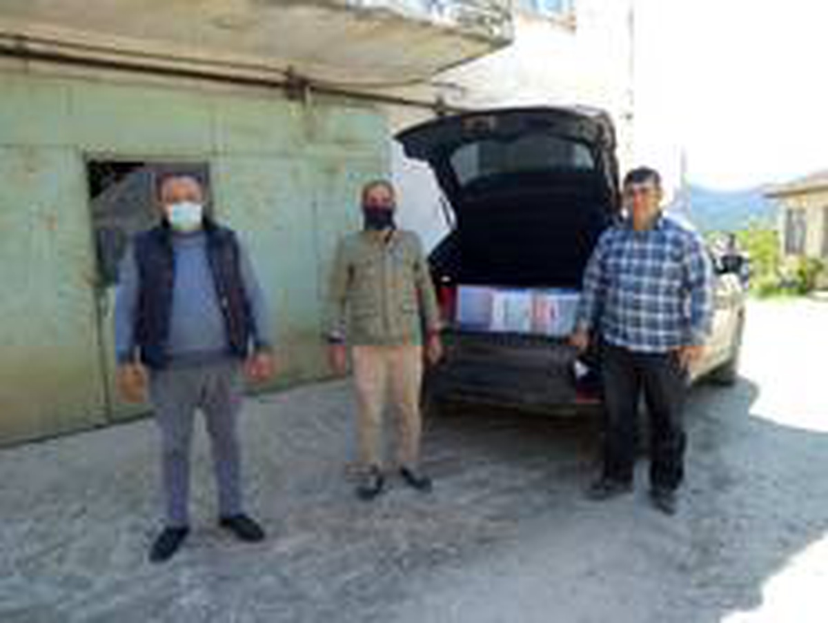 Mahalle ve köylerde 600 koli Ramazan paketi dağıtıldı