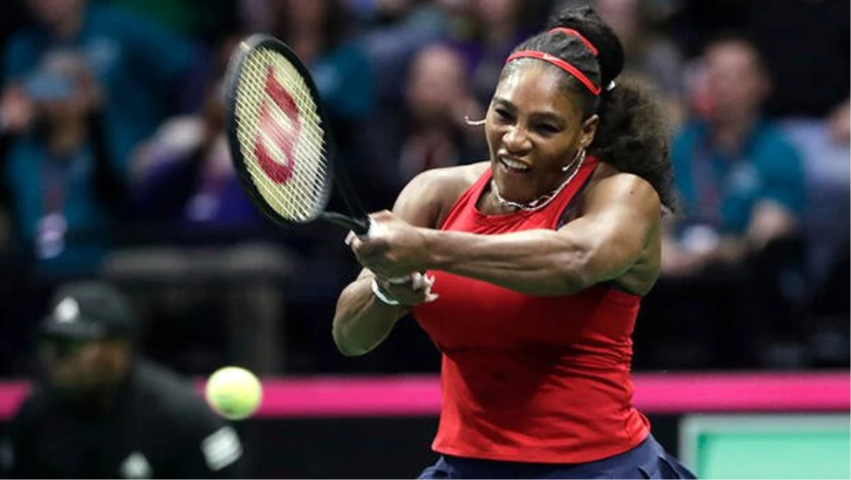 Serena Williams, corona virüs nedeniyle kendisiyle maç yaptı
