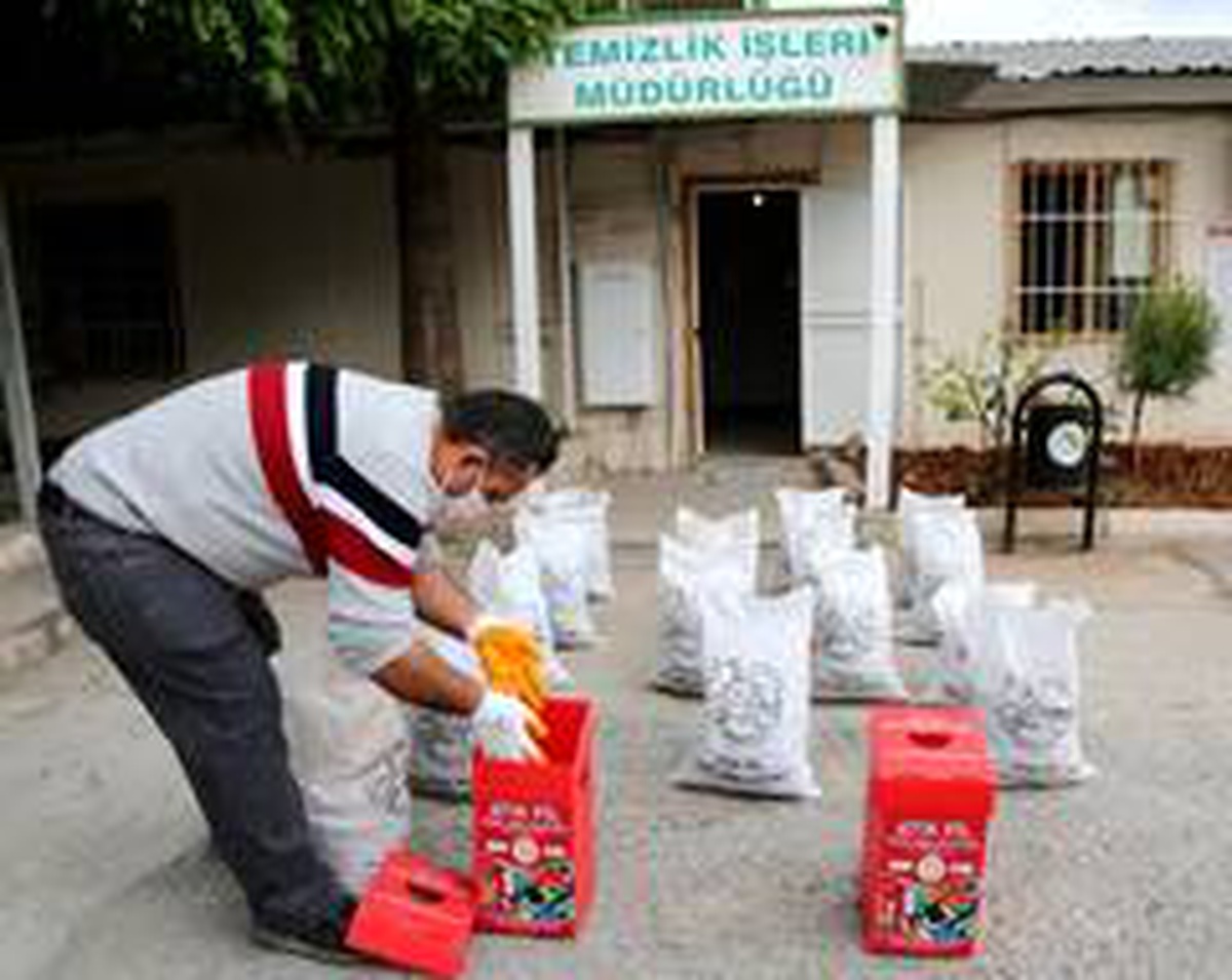 Toroslar Belediyesi 300 kilo atık pil topladı