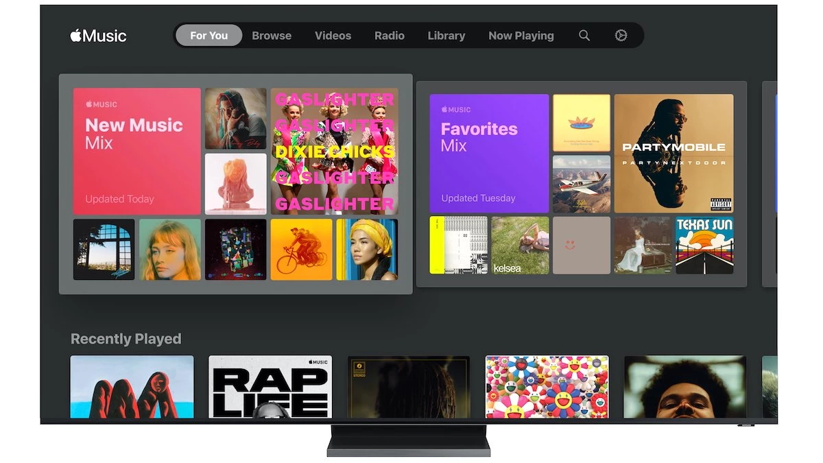 Apple Music, Samsung Smart TV\'lerde