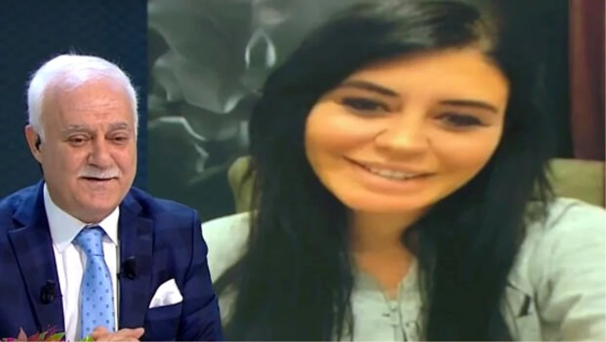 Ebru Polat, Nihat Hatipoğlu\'nun programına video göndererek soru sordu