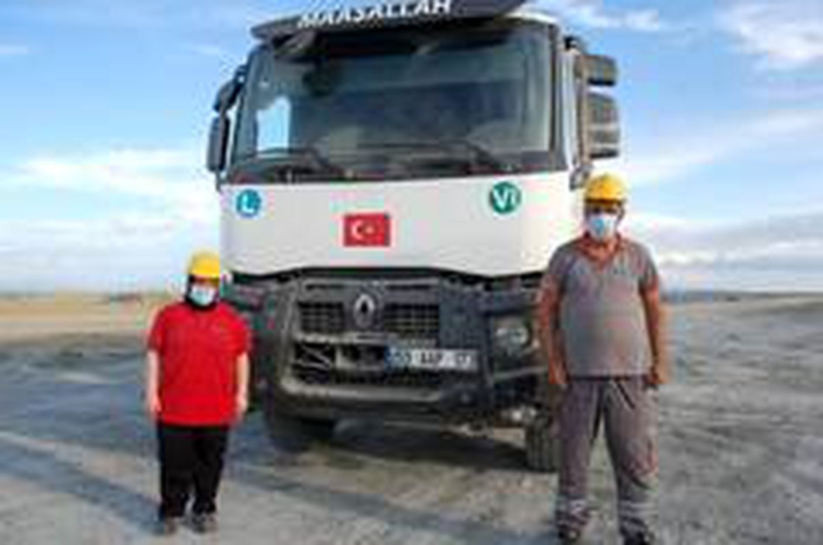 Karı koca kamyon şoförü