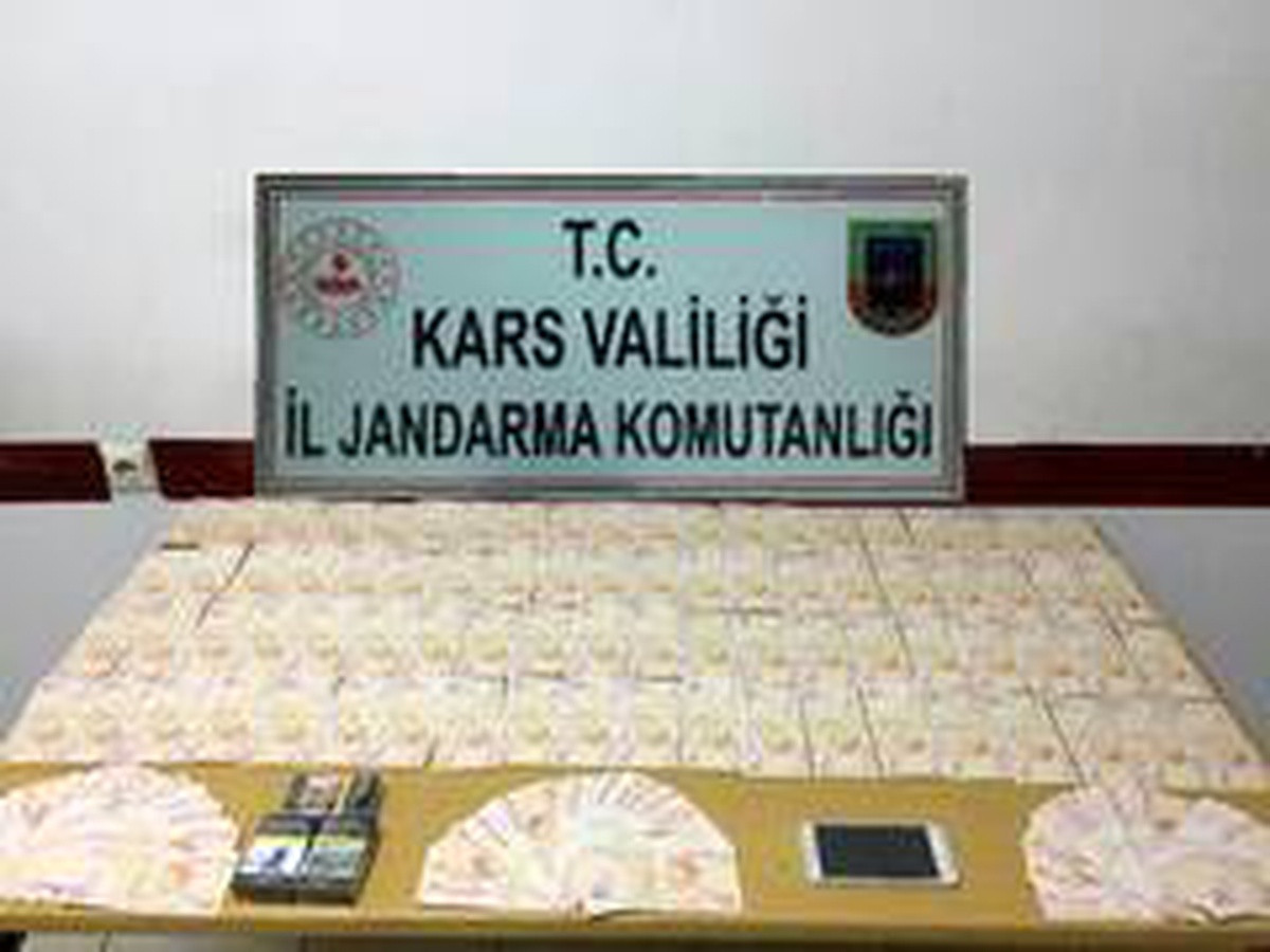 Kars\'ta 360 adet sahte 50 lira ele geçirildi