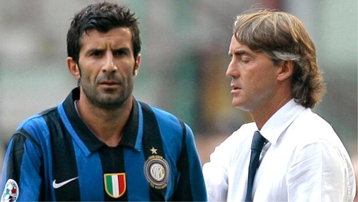 Luis Figo\'dan Mancini\'ye şok sözler: Saygı ve eğitim eksikliği vardı