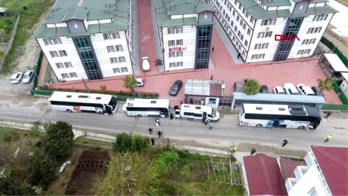 Sinop\'ta karantina süresi dolan 237 kişi memleketlerine uğurlandı