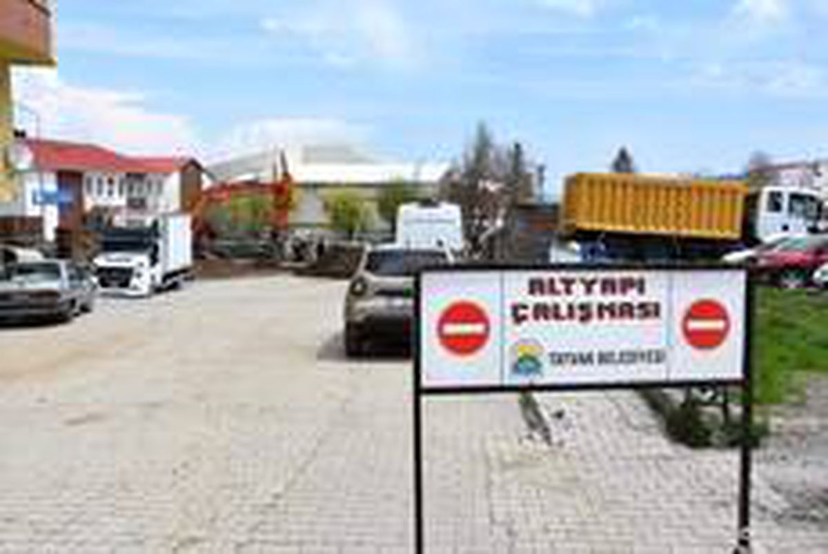 Tatvan\'da altyapı çalışmaları devam ediyor
