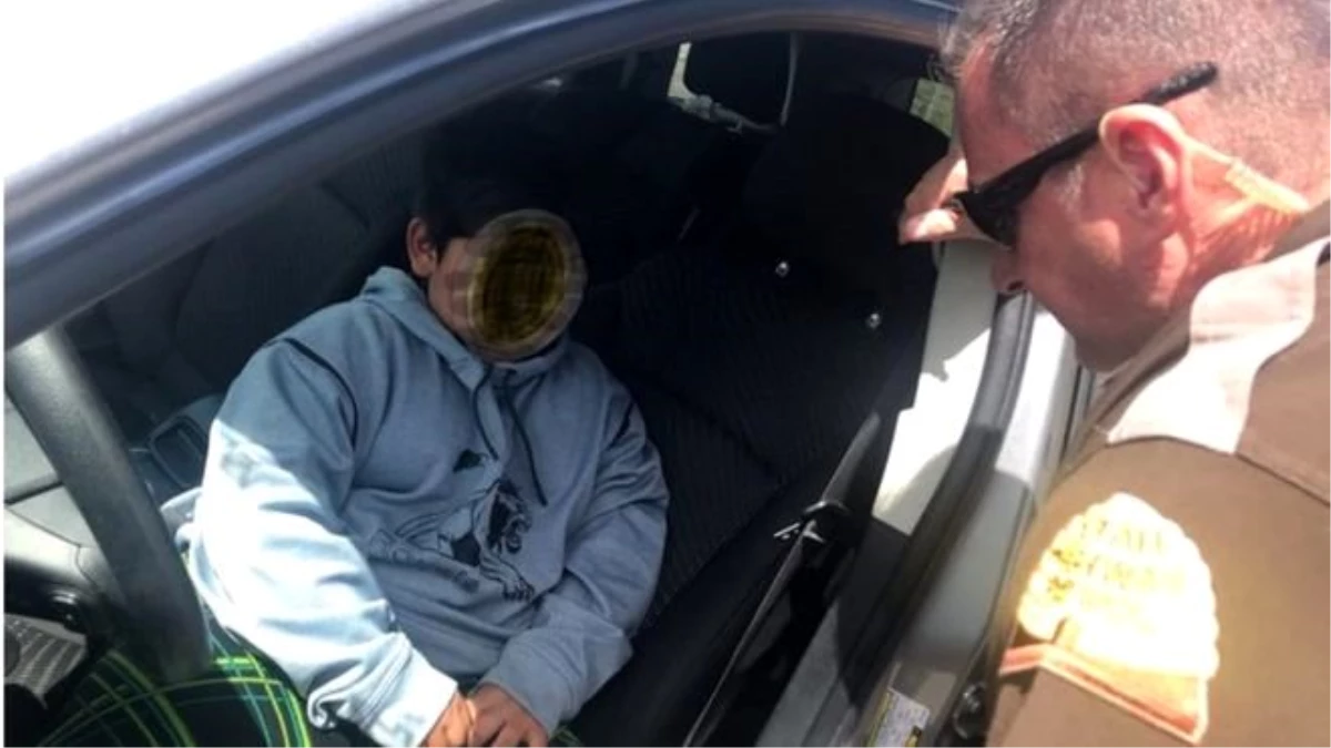 ABD\'de polisin sarhoş sanarak durdurduğu aracın şoförü 5 yaşında çocuk çıktı