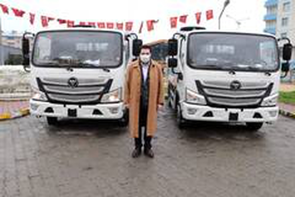 Ağrı Belediyesine 4 adet çöp kamyonu alındı