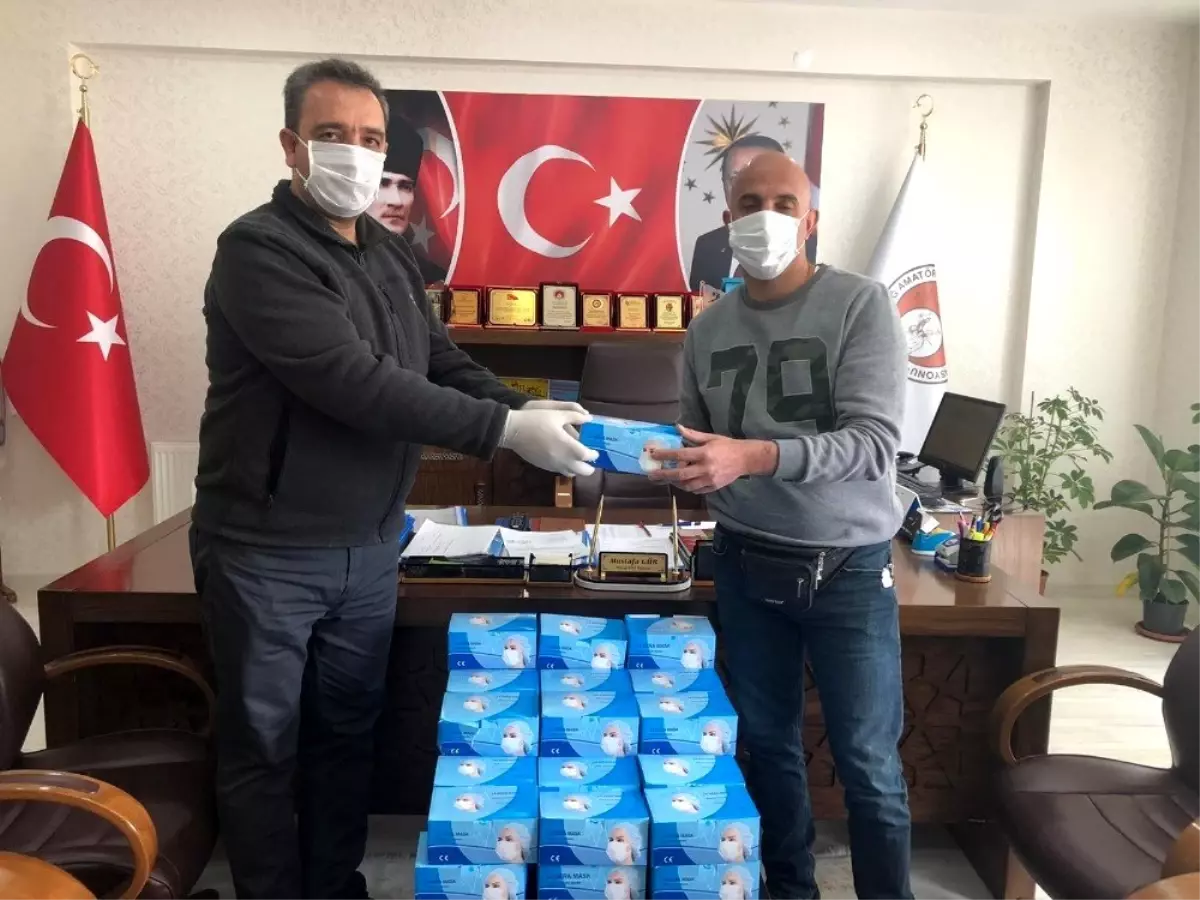 Elazığ\'da, spor kulüplerine 7 bin maske