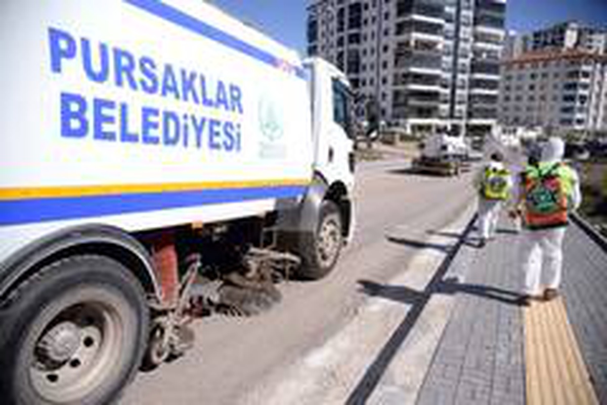 Pursaklar\'ın korona virüsle mücadeledeki isimsiz kahramanları