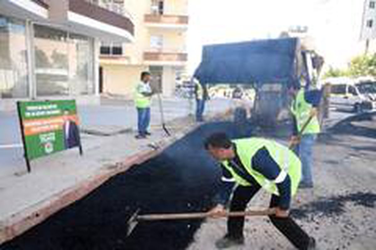 Toroslar\'da yol çalışmaları devam ediyor