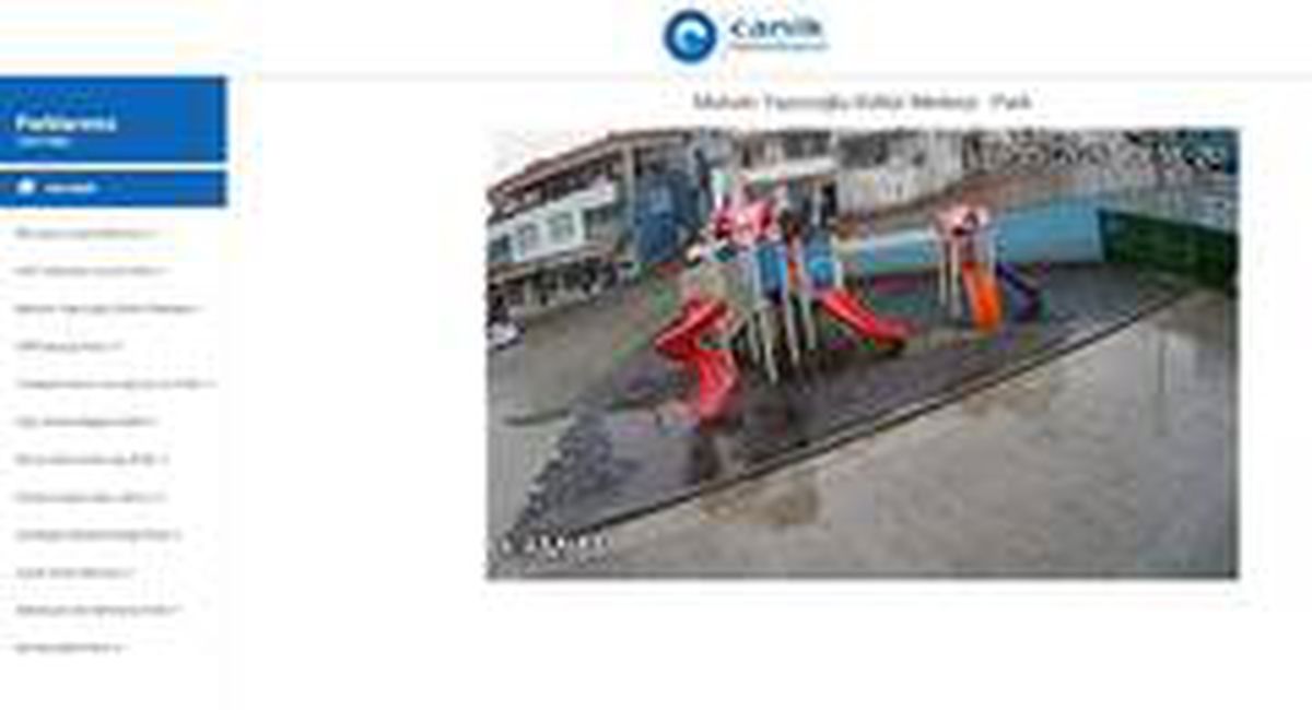 Canik\'te parklar 7/24 izleniyor
