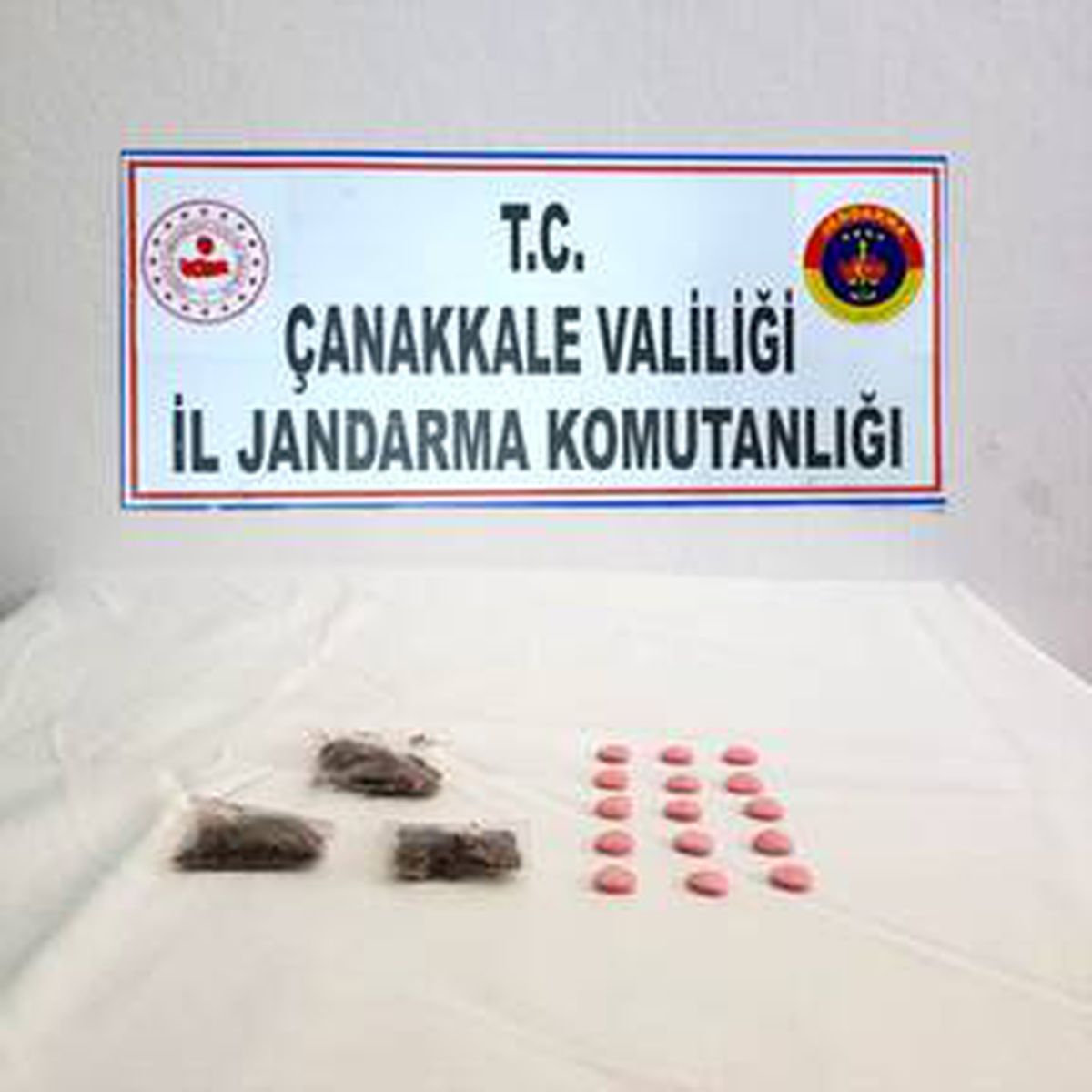 Gökçeada\'da uyuşturucu operasyonu