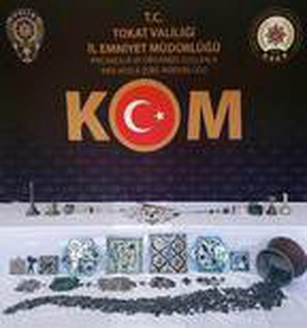 Tokat\'ta tarihi eser operasyonu