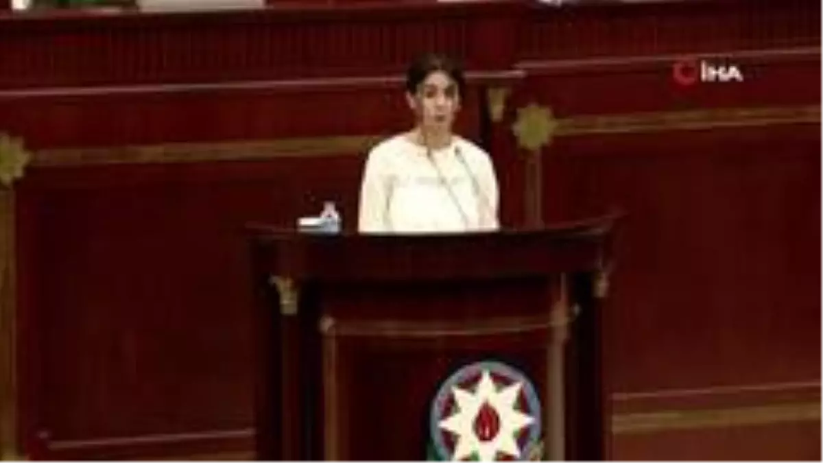 Azerbaycanlı kızdan Meclis\'te duygulandıran konuşma