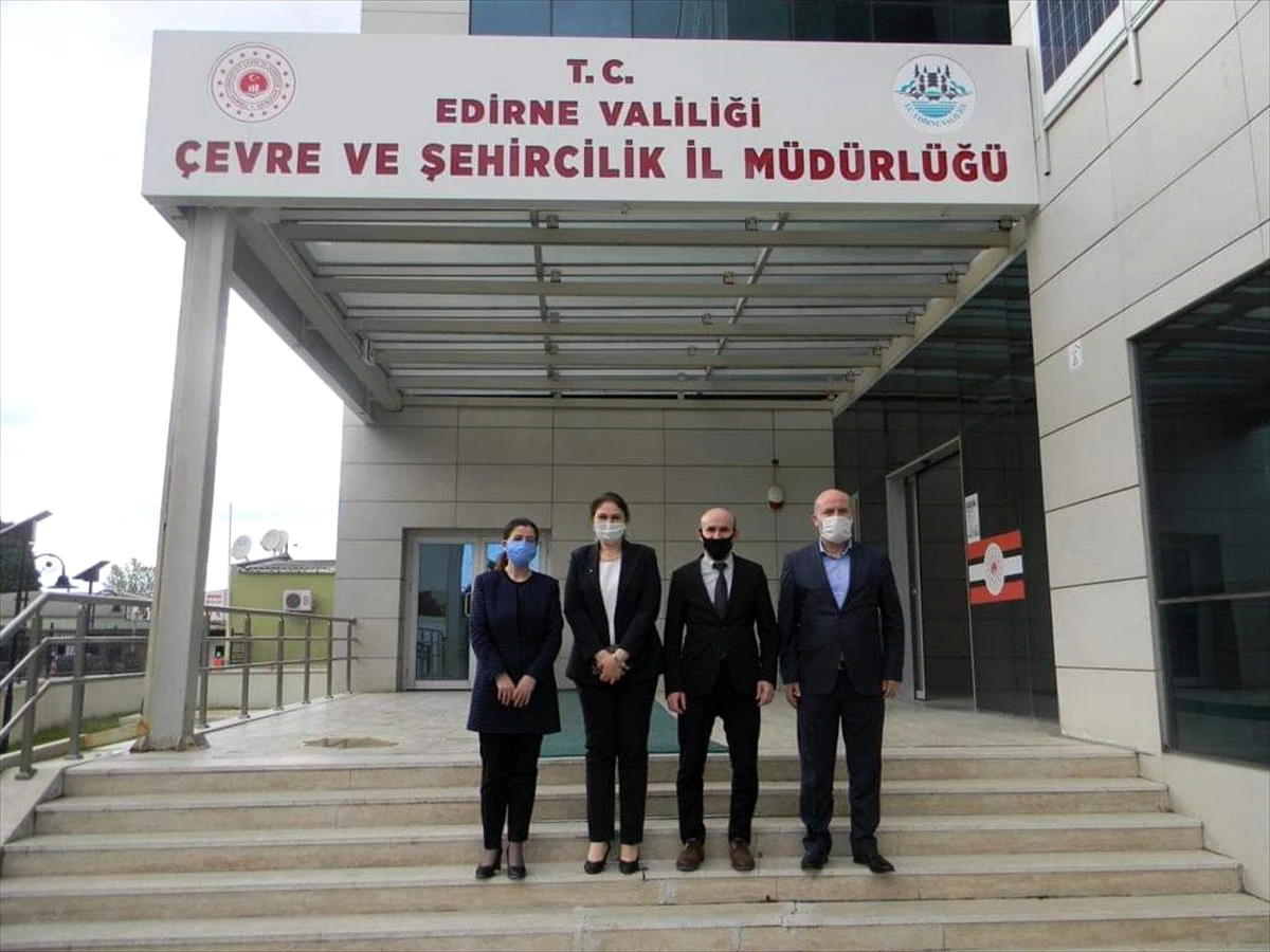 Edirne\'de AK Parti heyeti kurum müdürlerini ziyaret etti