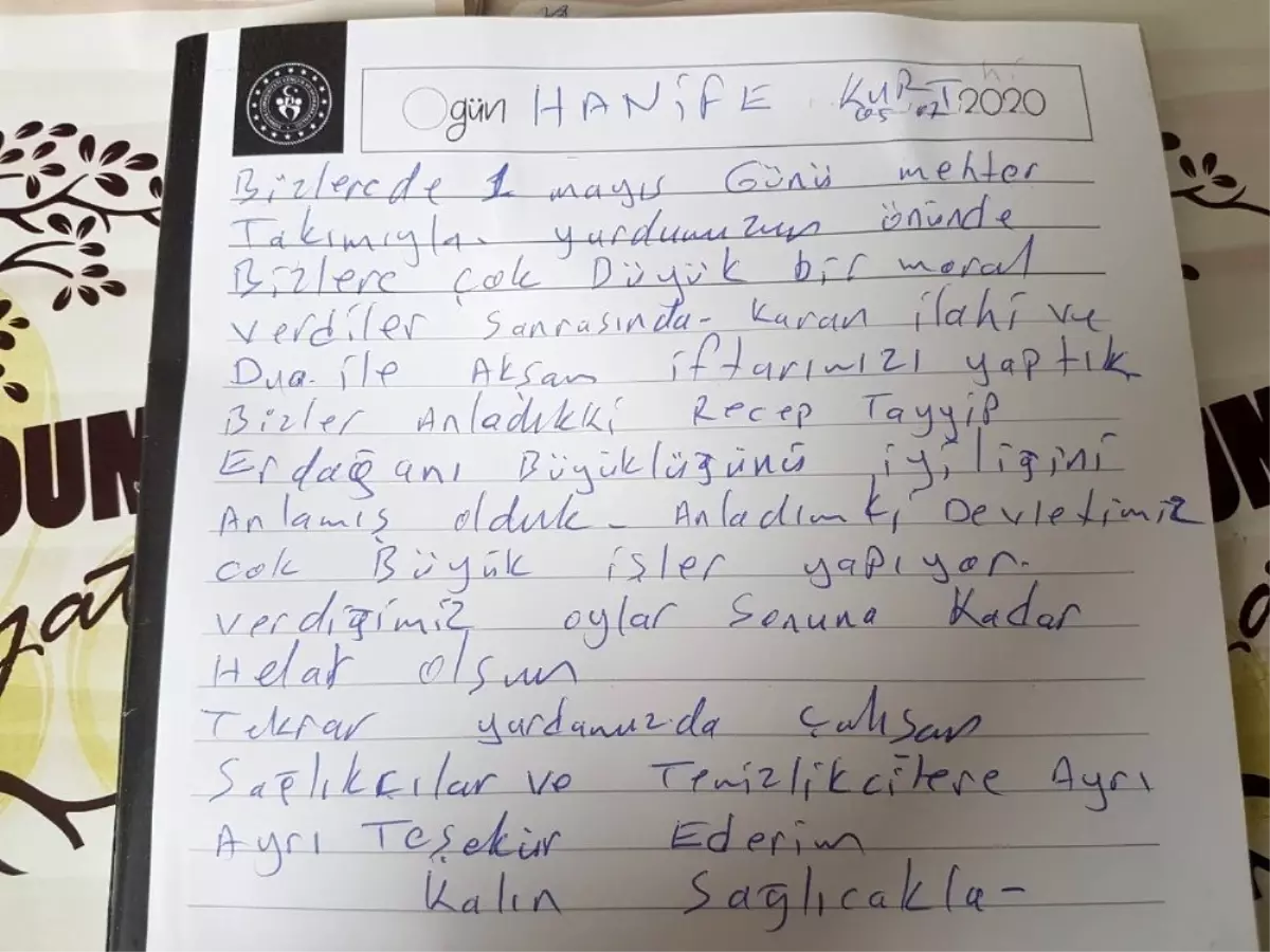 Karantinanın ardından ilginç mektuplar