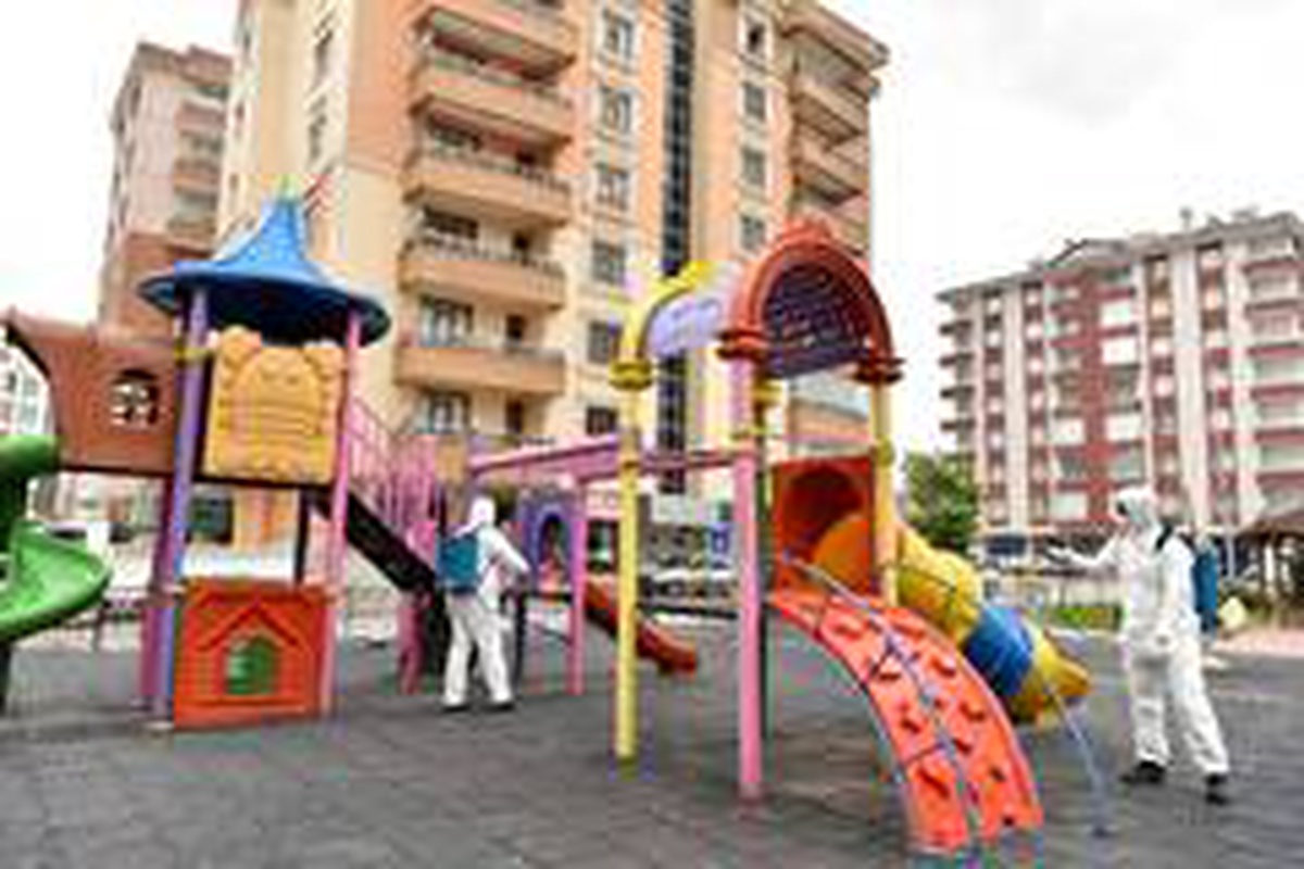 Karatay\'da parklar salgın sonrasına hazırlanıyor