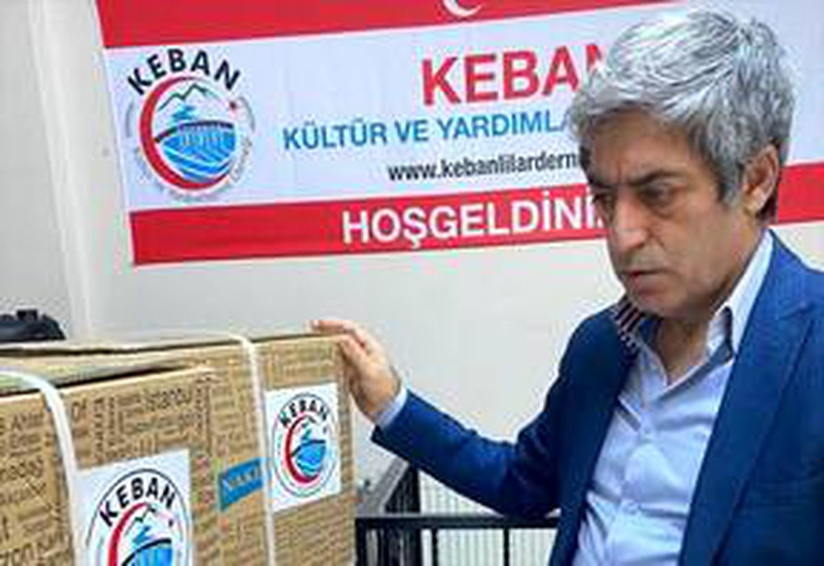Kebanlılar Derneğinden ramazan yardımı