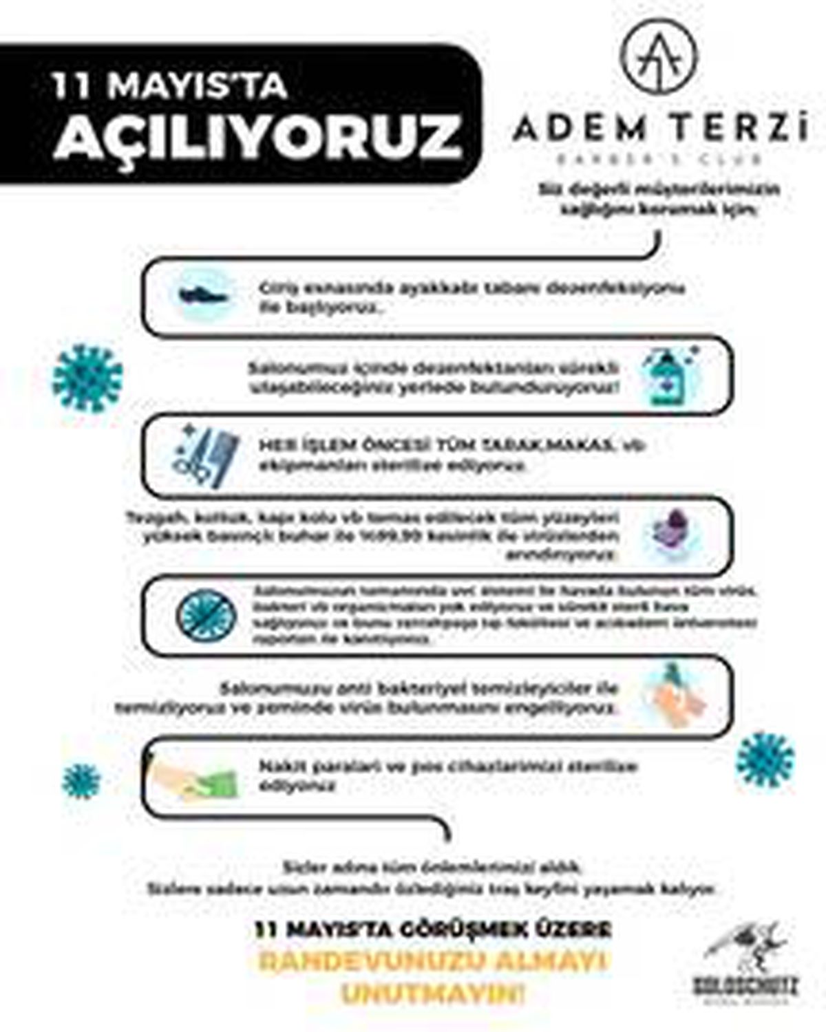 Adem Terzi: Tüm tedbirlerimizi aldık