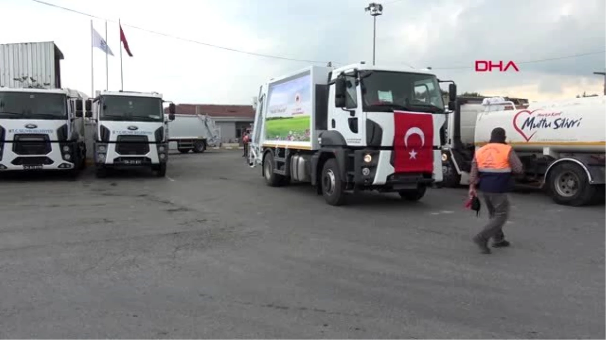 İSTANBUL-Çevre ve Şehircilik Bakanlığı\'ndan Silivri\'ye 2 adet çöp toplama aracı