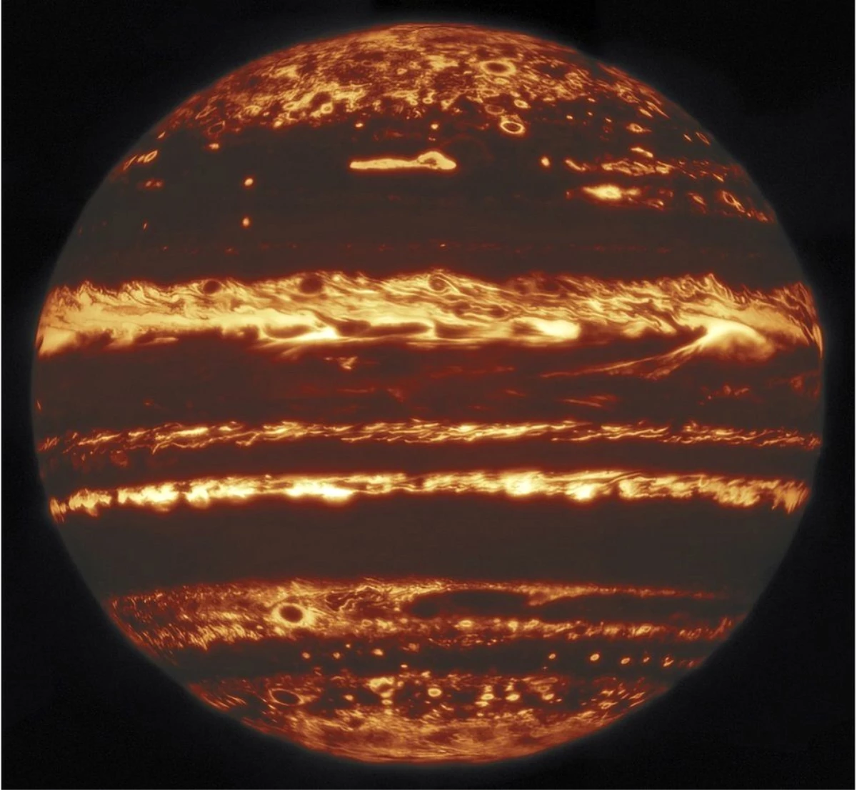 Jüpiter\'in yeryüzünden en detaylı fotoğrafı çekildi