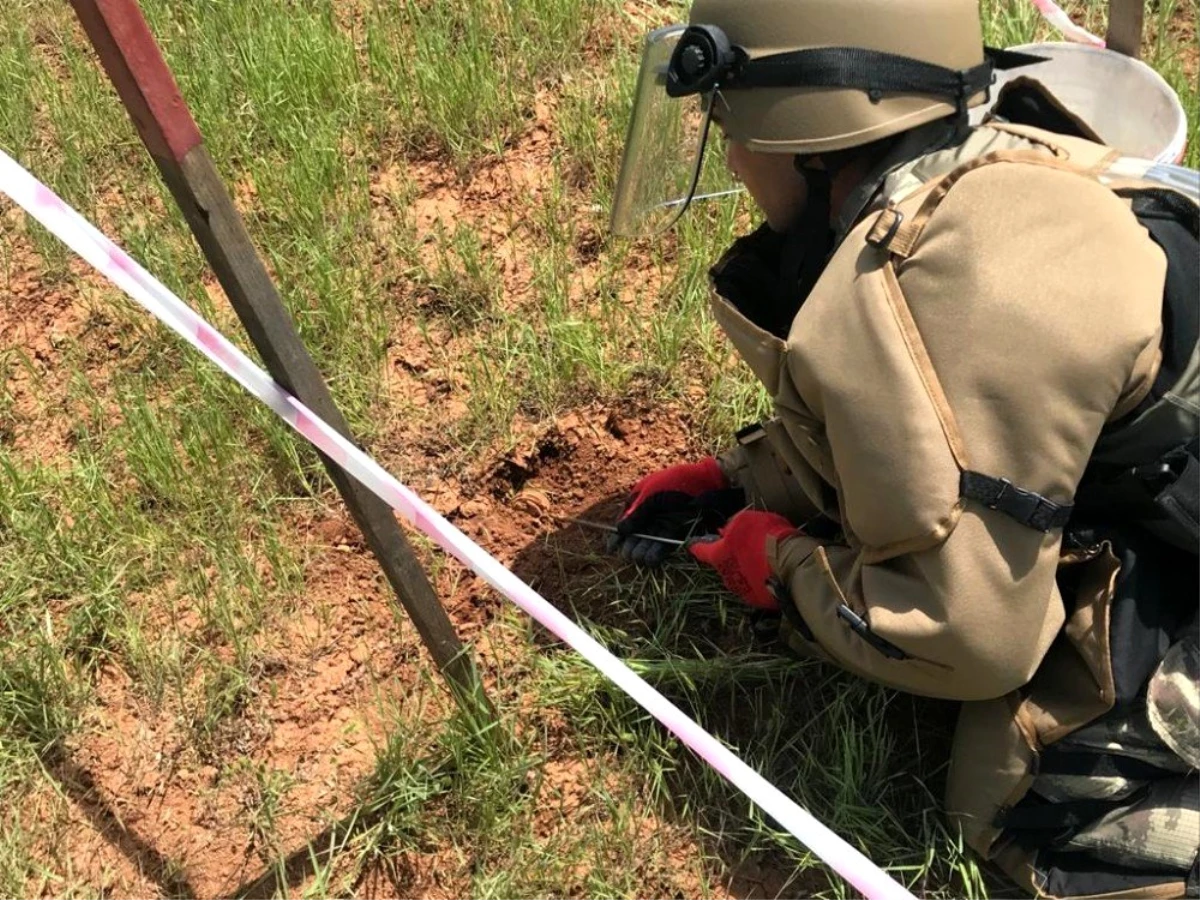 Kilis\'te mayın aramasında 21 adet M-14 antipersonel mayını tespit edildi