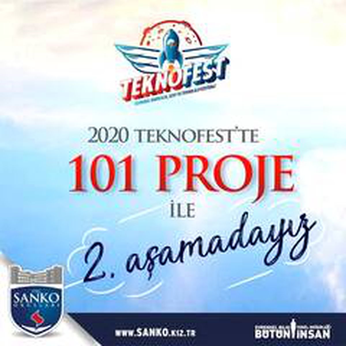 SANKO Okulları 101 projeyle TEKNOFEST 2020\'de ikinci aşamada