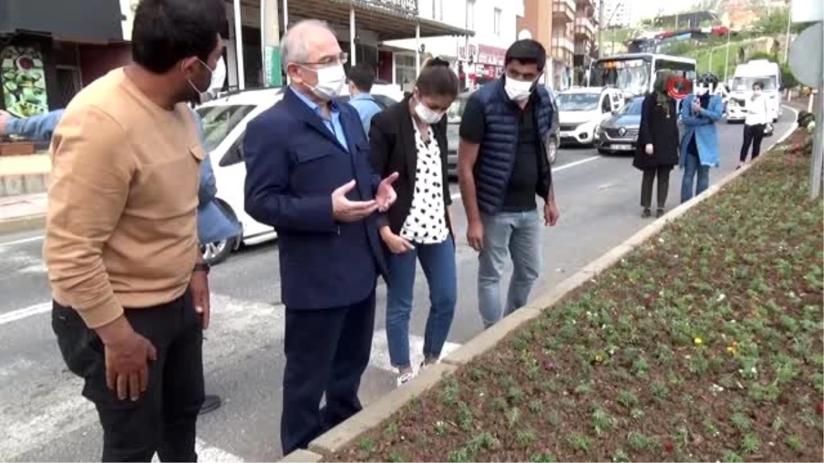 Vali Yaman yeşillendirme çalışmalarını denetledi