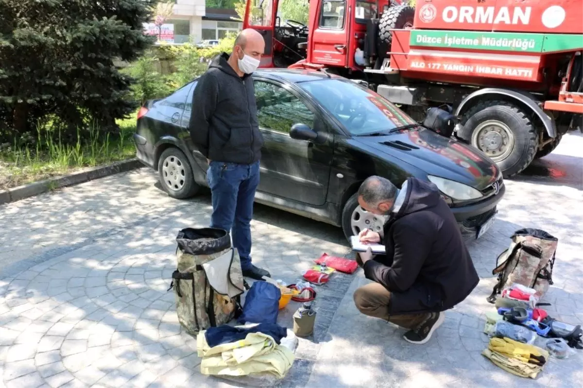 Yangın öncesi ekipmanlar denetlendi