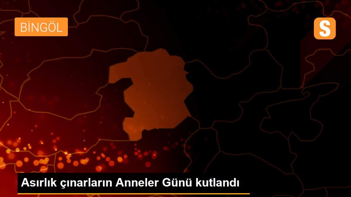 Asırlık çınarların Anneler Günü kutlandı