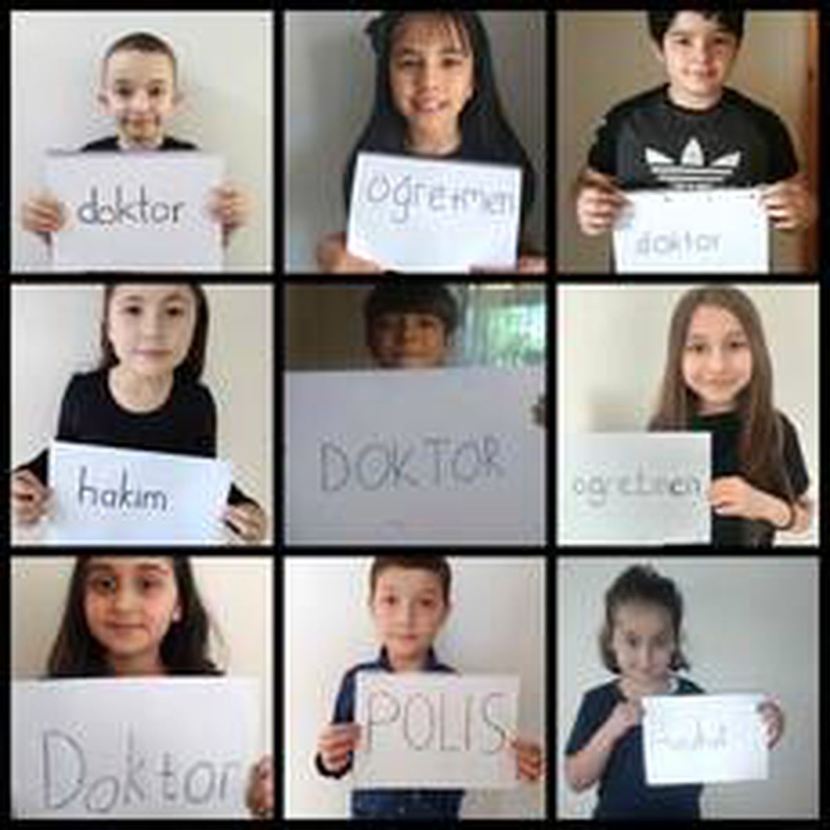 Çocukların hayali doktor olmak
